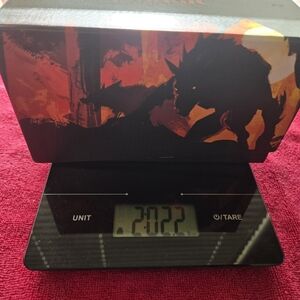 2 pound lot of unsearched magic the gathering cards.  Lot 3